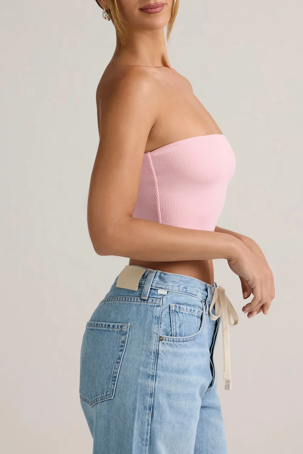 Solid Color Simple Women's Short Top