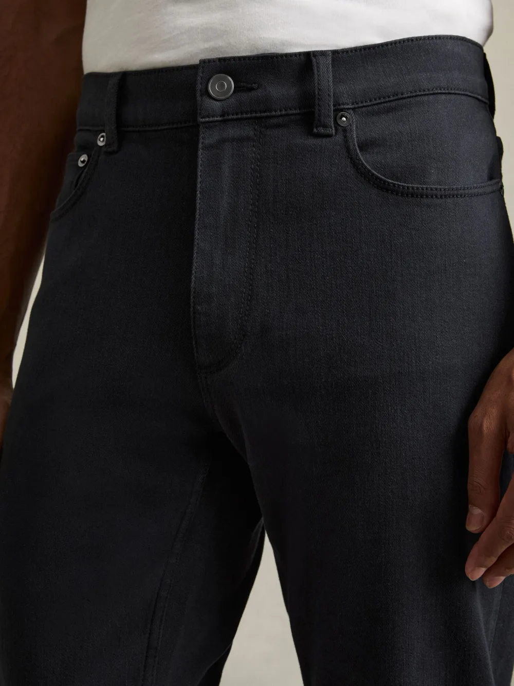 Fashionable And Simple High-End Slim Jeans