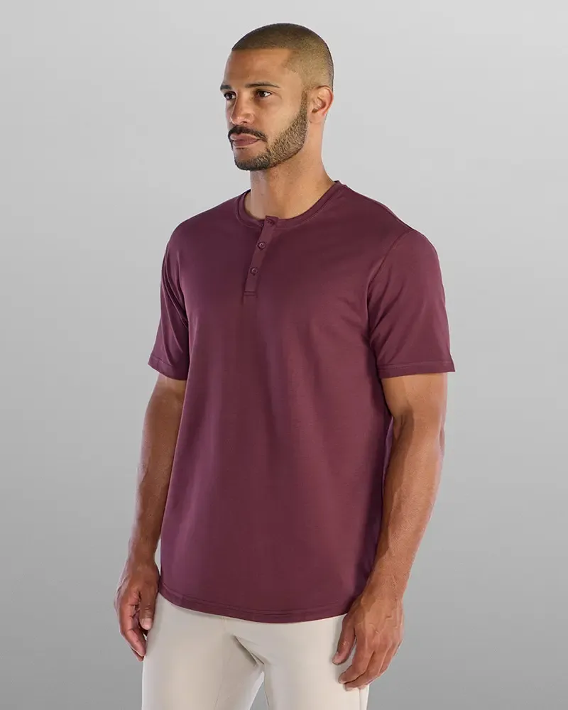 🛒 90% OFF NOW!2026 New Men's Henley Drop-Cut