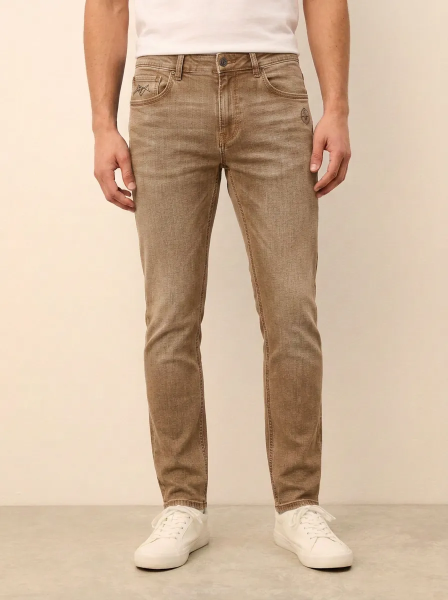 Men's Rugged Weekend Slim Fit Stretch Denim Jeans