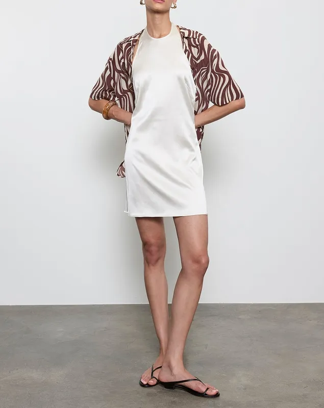 Print Resort Shirt Wave Print