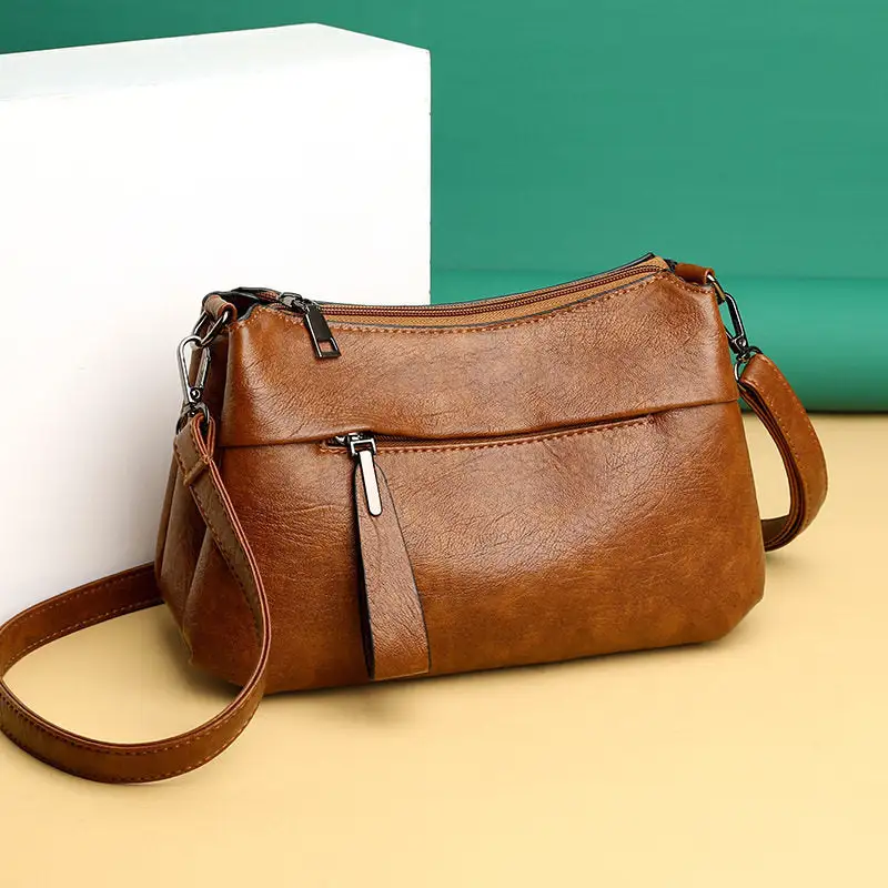 Middle-aged Shoulder Bag Simple Crossbody