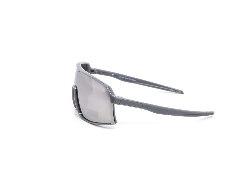 12-Pack Kids Neon Bold Sport Shield Wraparound Burnt Mirror Sunglasses