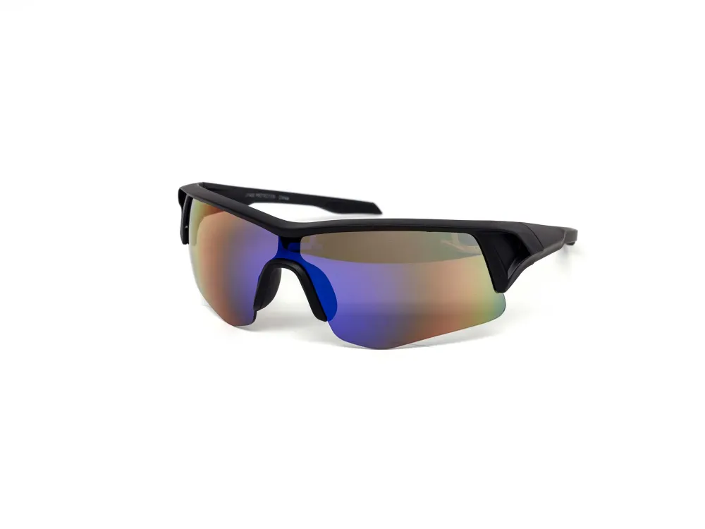 12-Pack Sport Burnt Mirror Assorted Performance Sunglasses