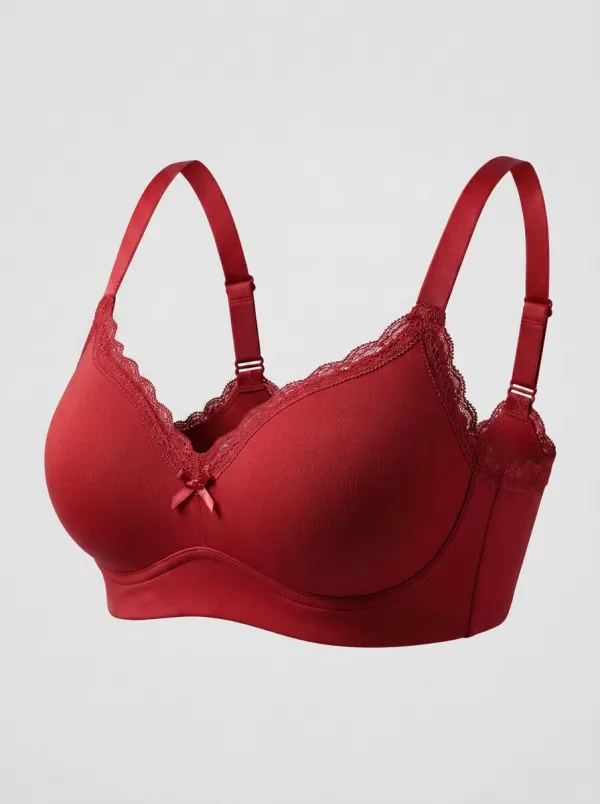 Women's Full-Coverage Wireless Seamless Adjustable-Strap Bra