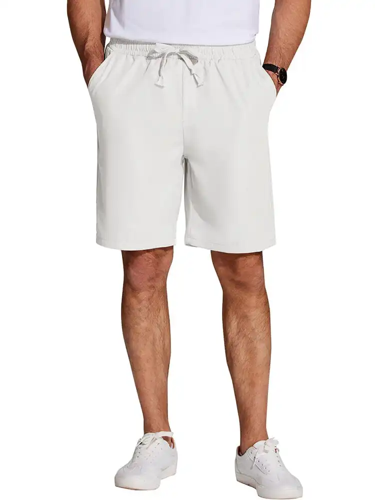 Men's Casual Elastic Waist Shorts