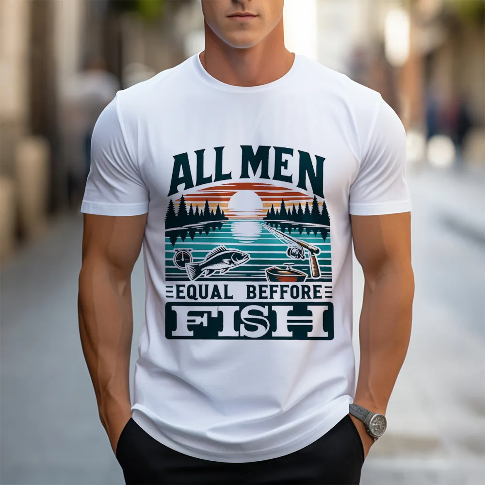 Fishing Motif T-Shirts