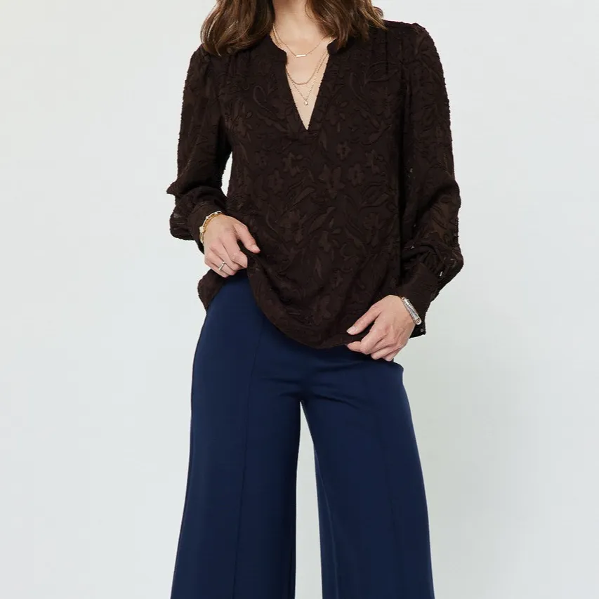 Tonal Floral Blouse