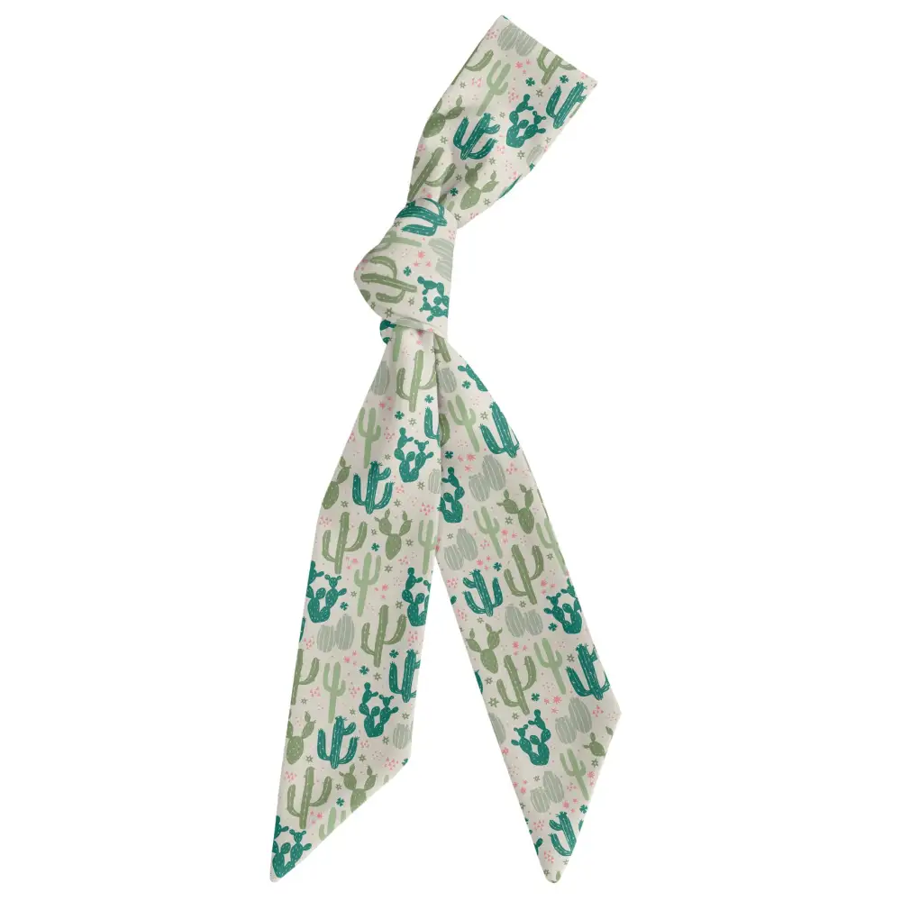 Cactus Party Pattern Hair Scarf