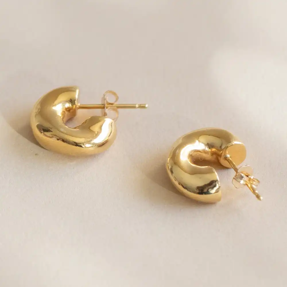 Delicate Huggie Hoop Earrings