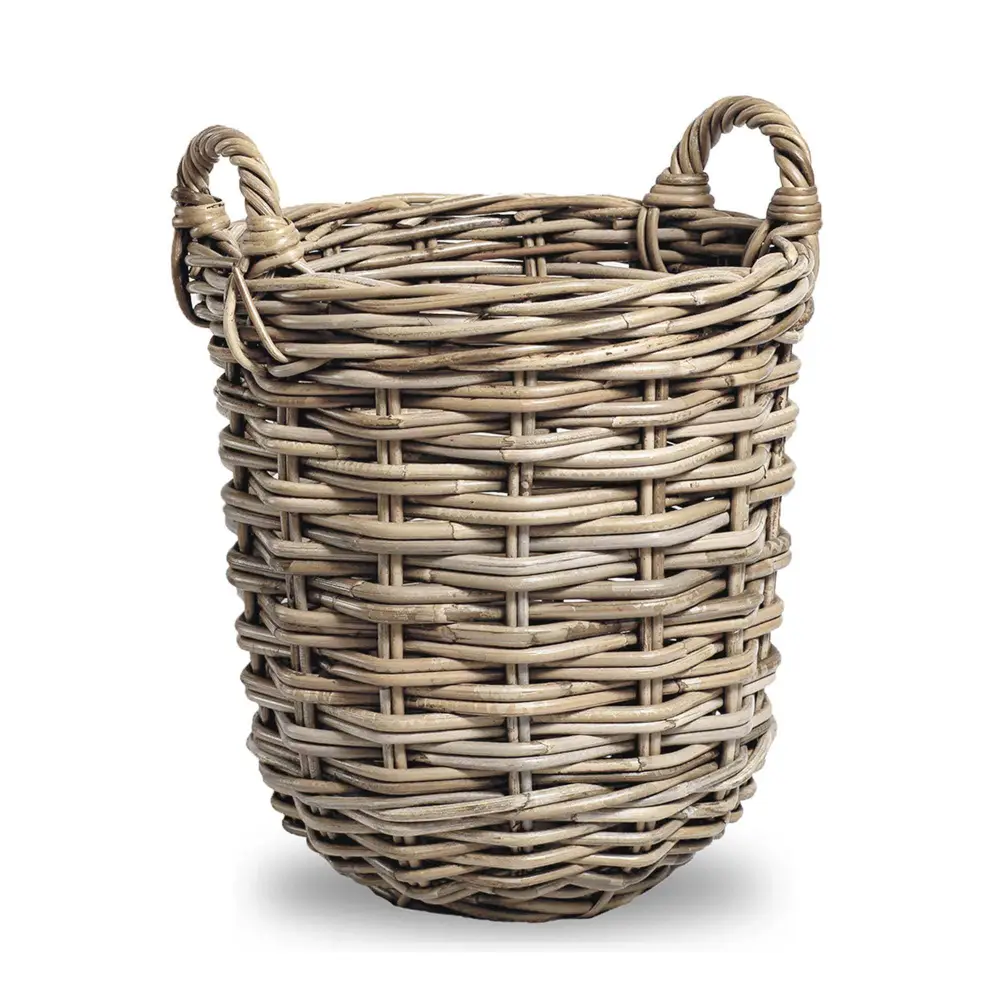 Kubu Round Storage Tote Basket