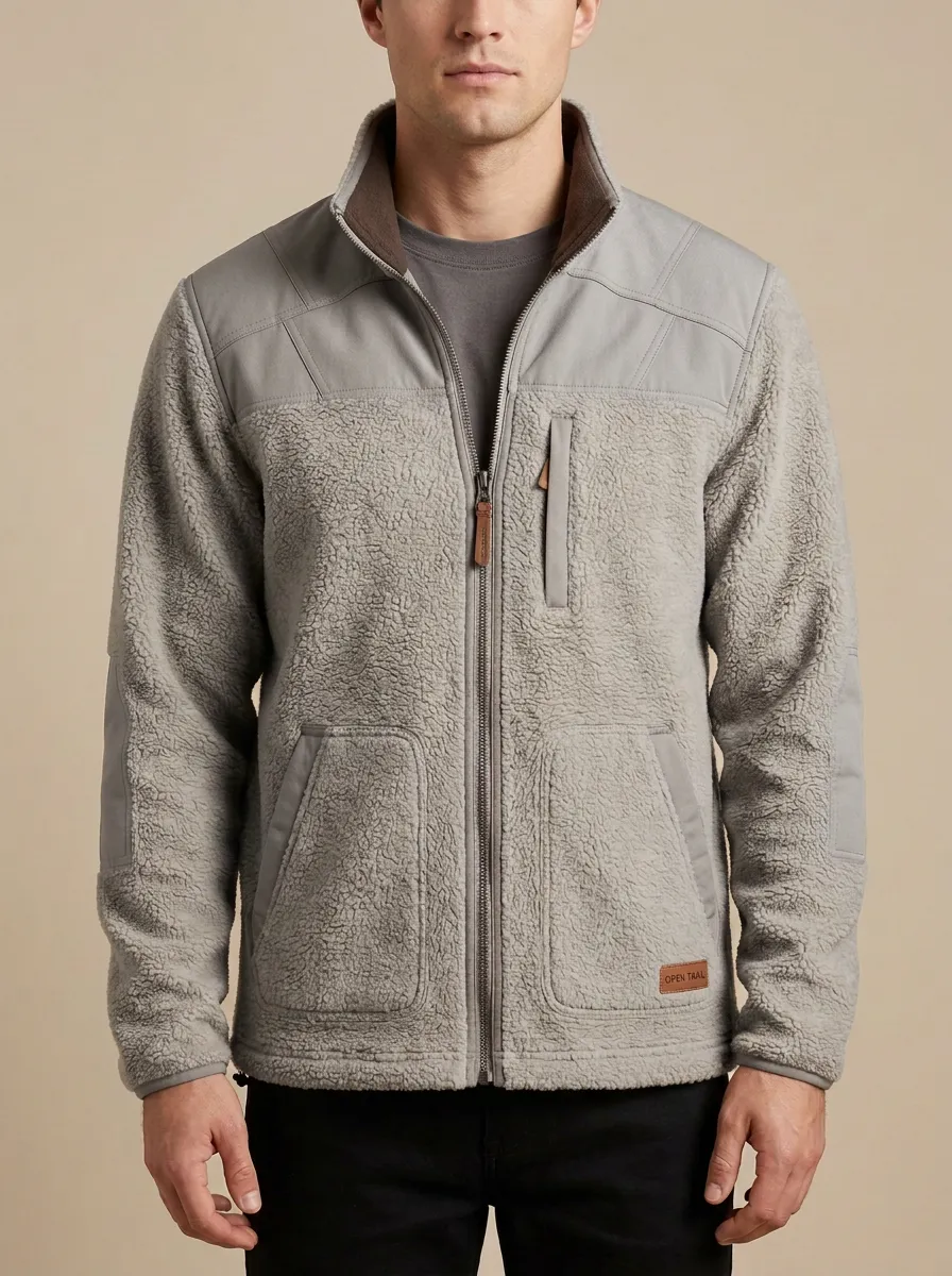 Hiking Sherpa Fleece Collar Jacket