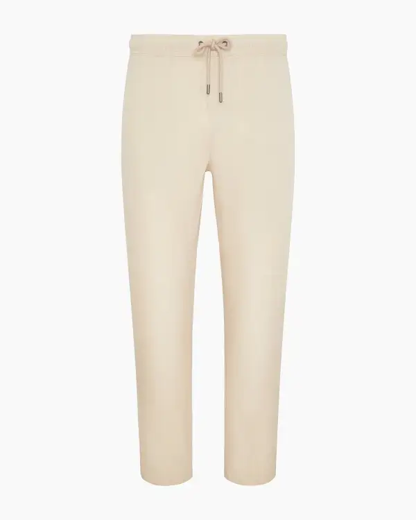 Lightweight Linen Drawstring Pants