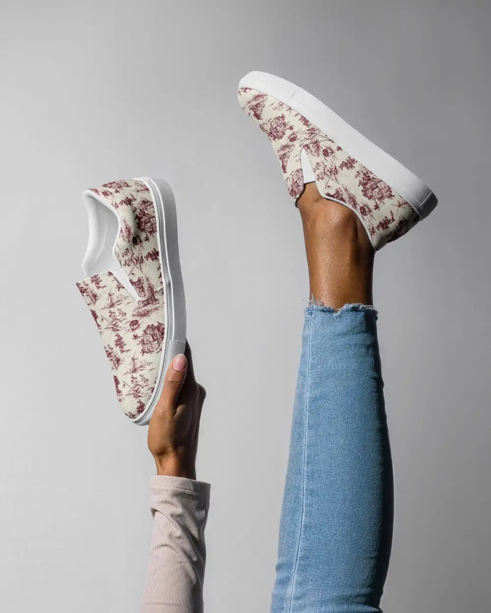 Rustic Countryside Slip On Shoes