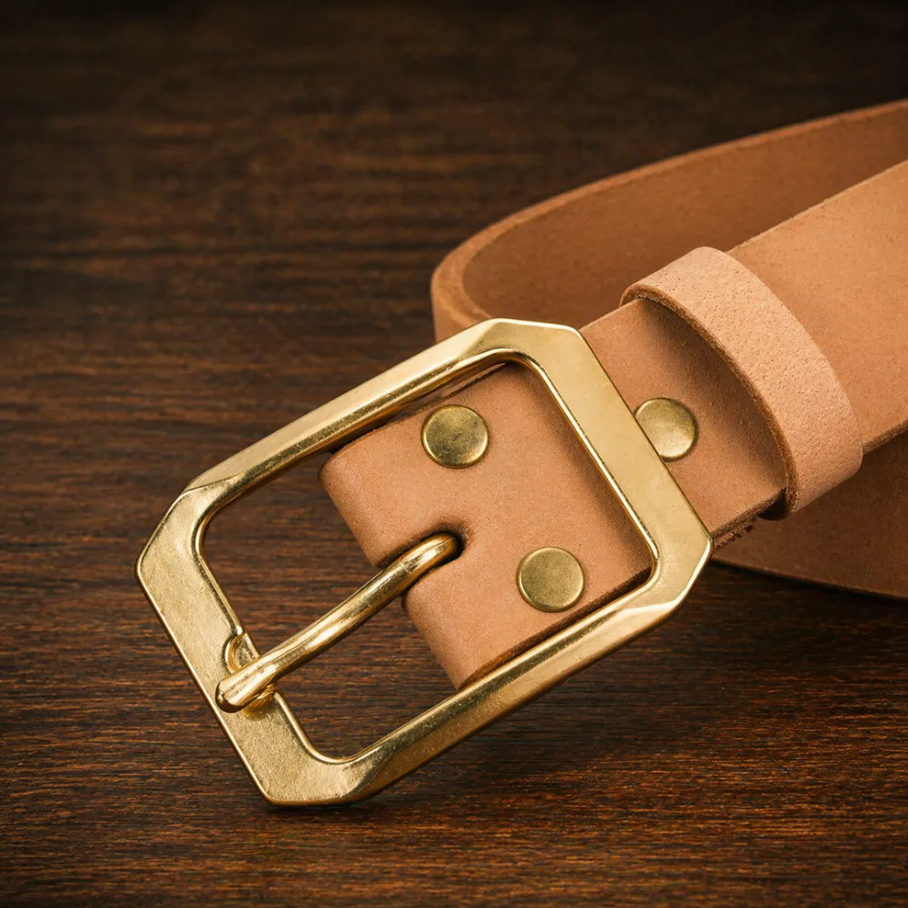 Adjustable Cowhide Daily Belt