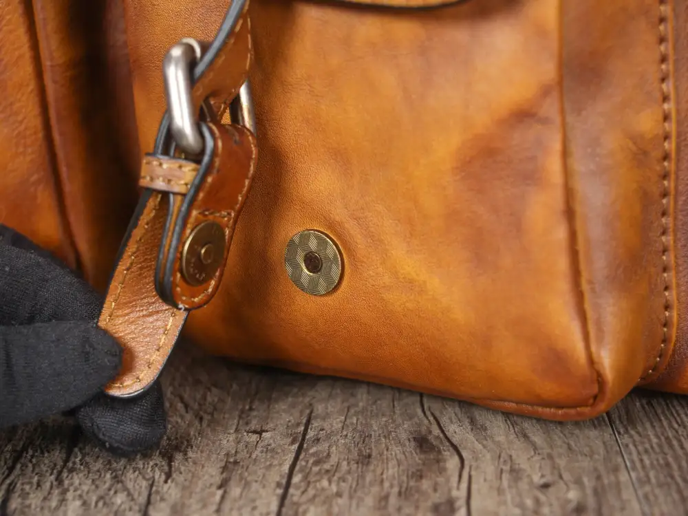 Leather Messenger Shoulder Purse