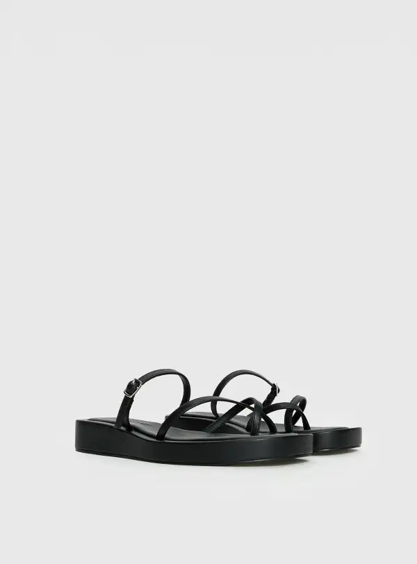 Polished Strappy Sandals