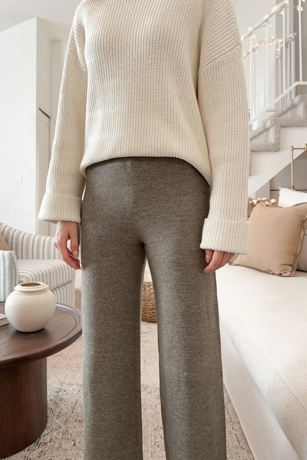 Cozy Soft Straight Leg Pants
