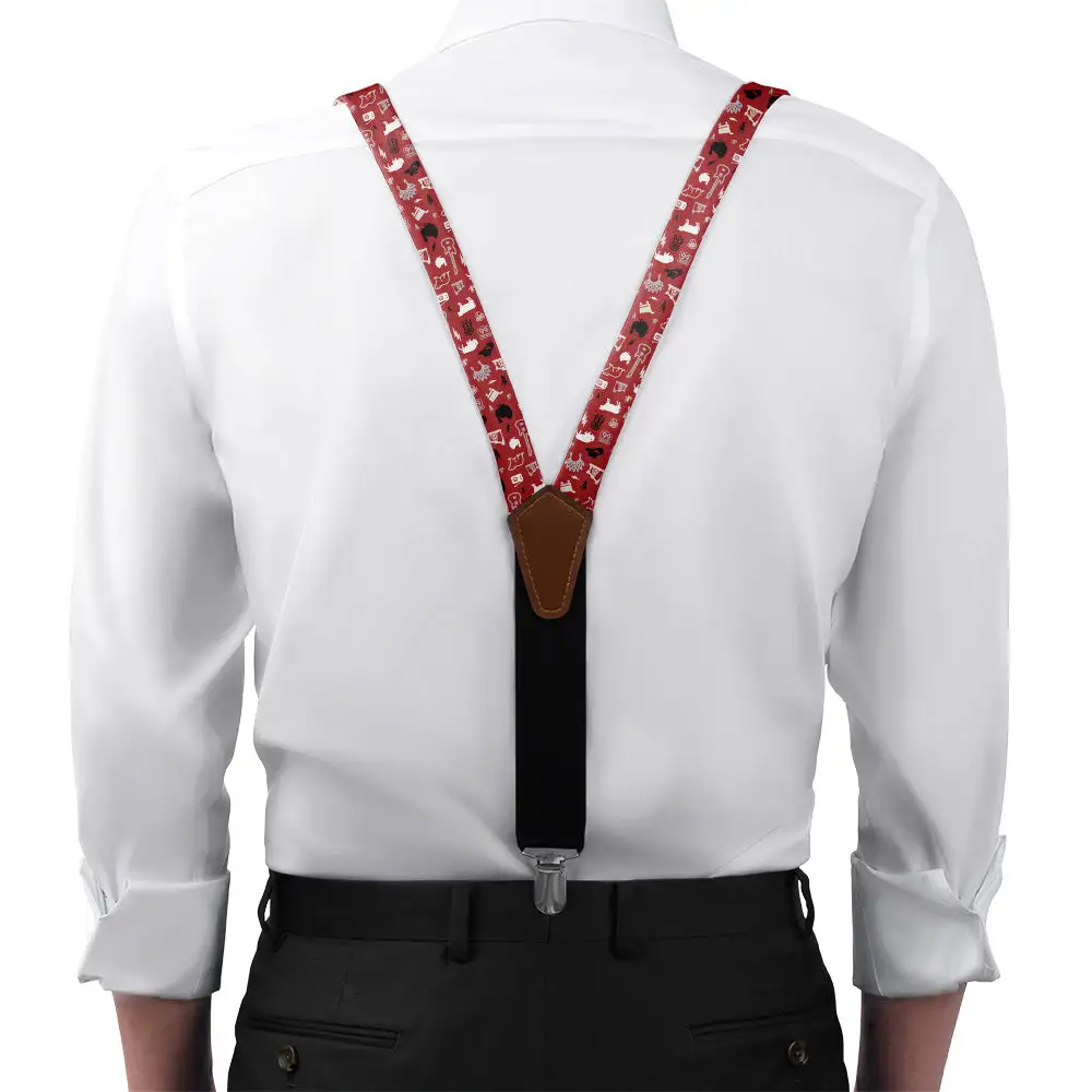 Wildlife Emblem Suspenders