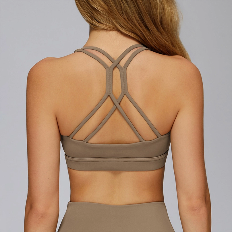 Crossover Back Sports Bra