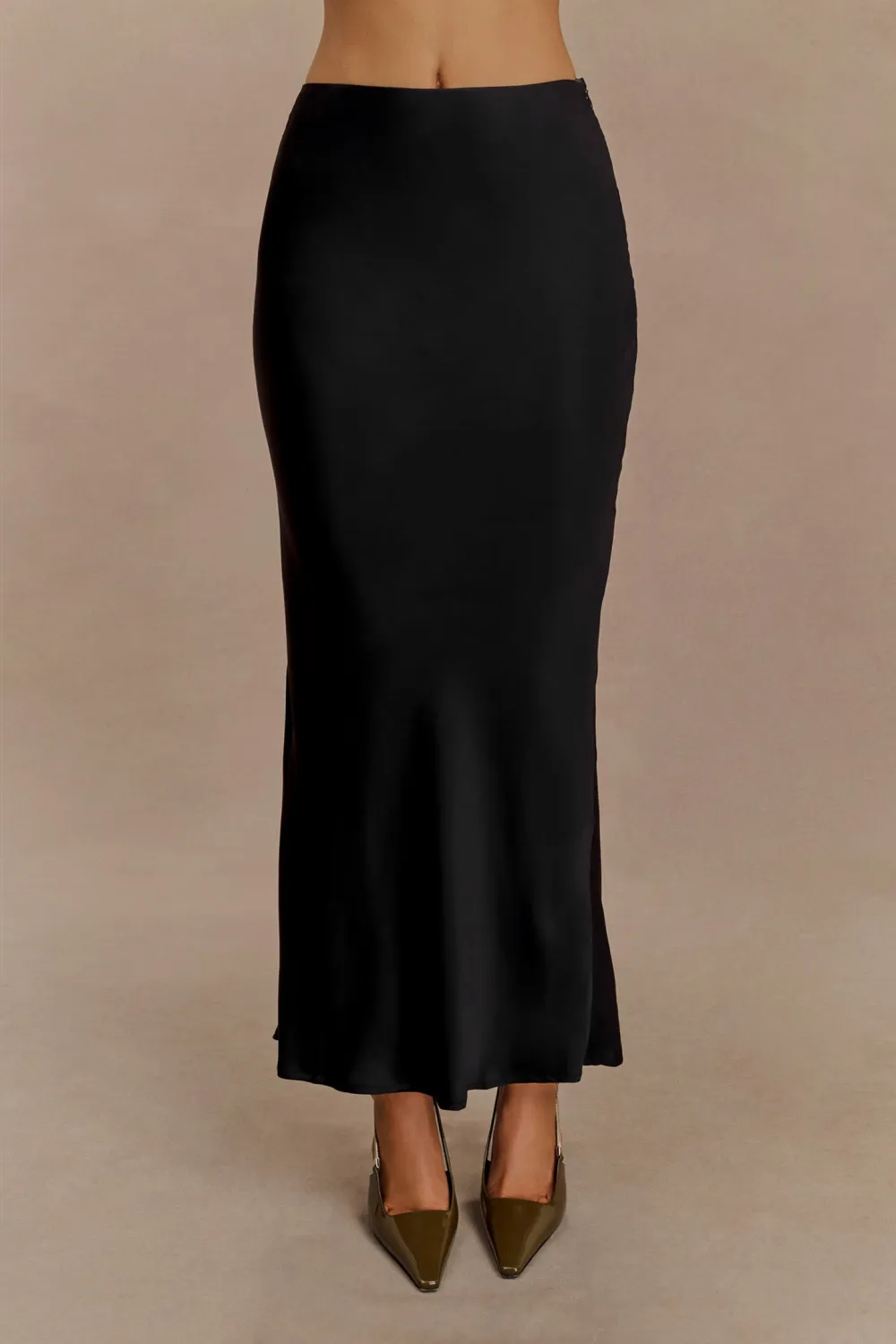 Satin Maxi Skirt