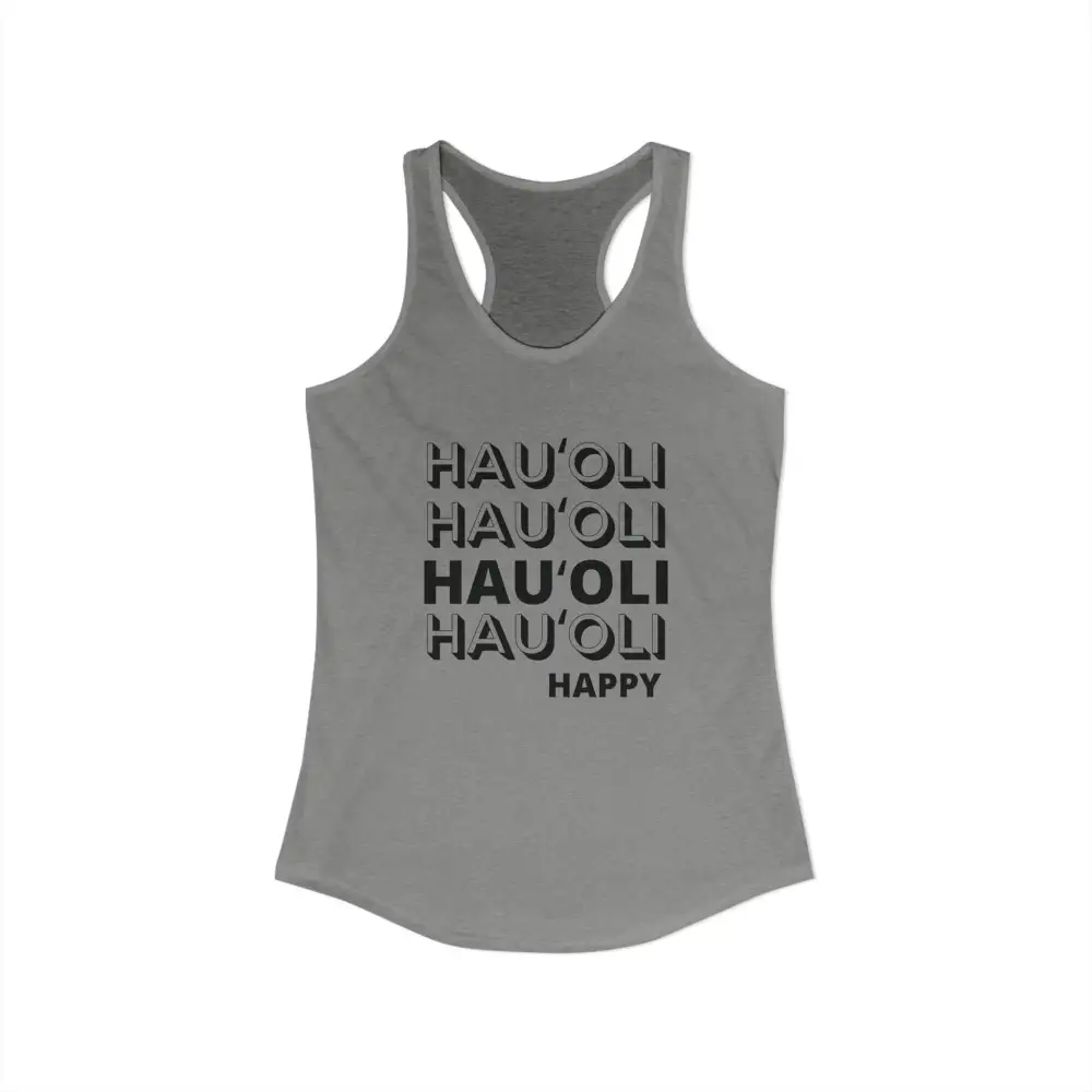 Cheerful Wordmark Racerback Tank
