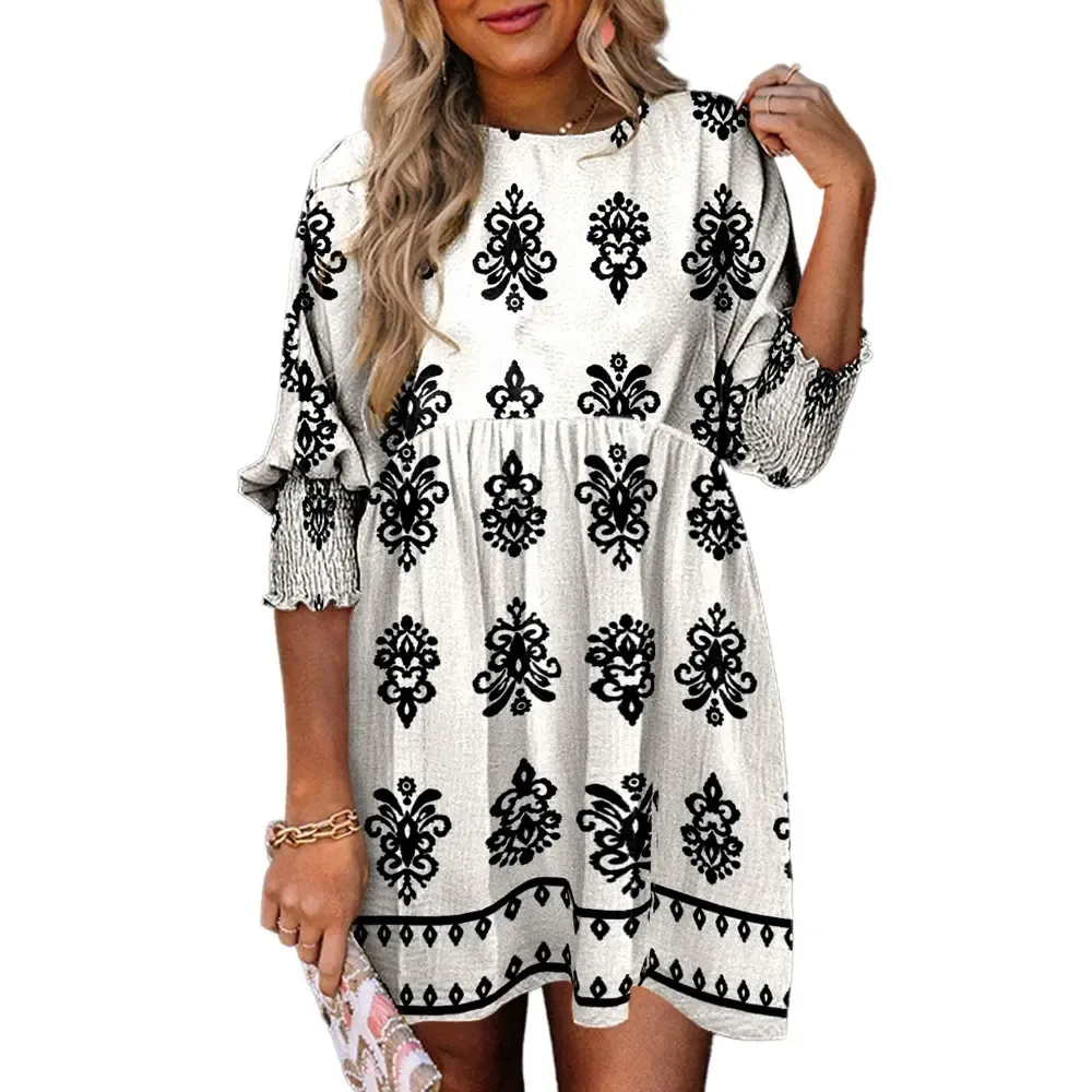 Women's Summer Waist-Cinching Dress🔥8-Pack - Only $24