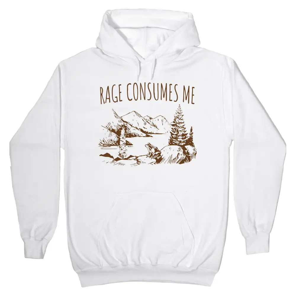 Cozy Illustration Pullover Hoodie