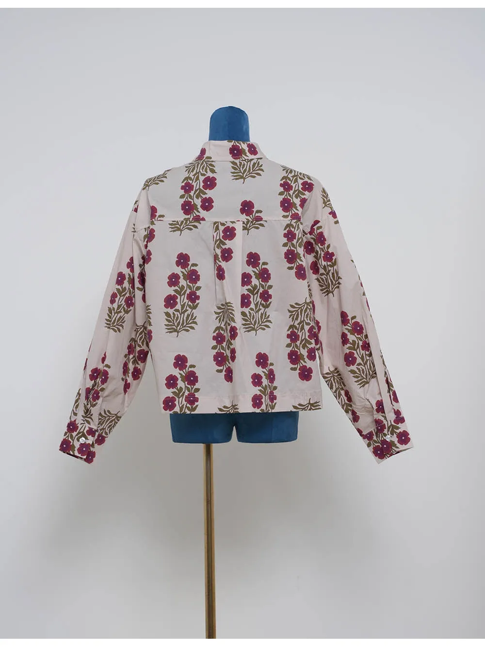 Boho Turndown Collar Long Sleeves Shirt