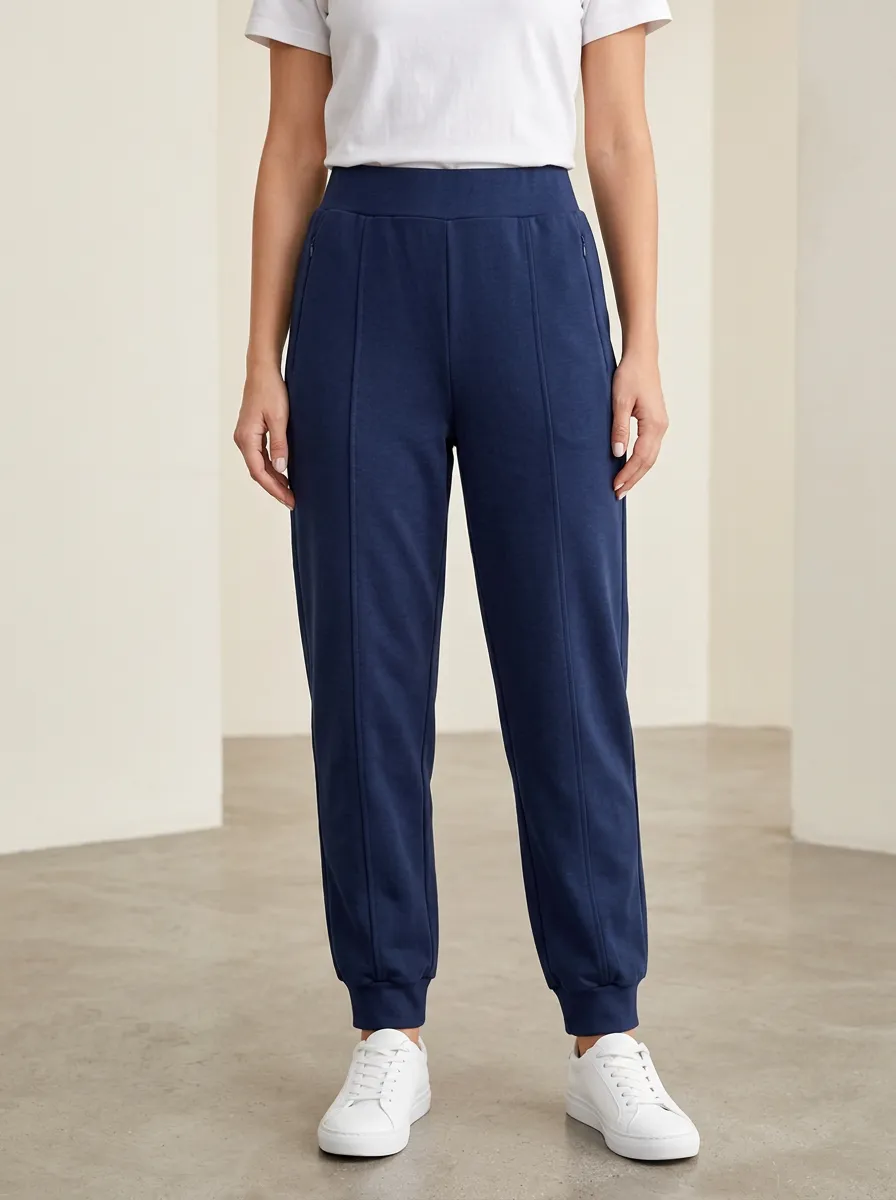 Women's Easygoing Navy Joggers