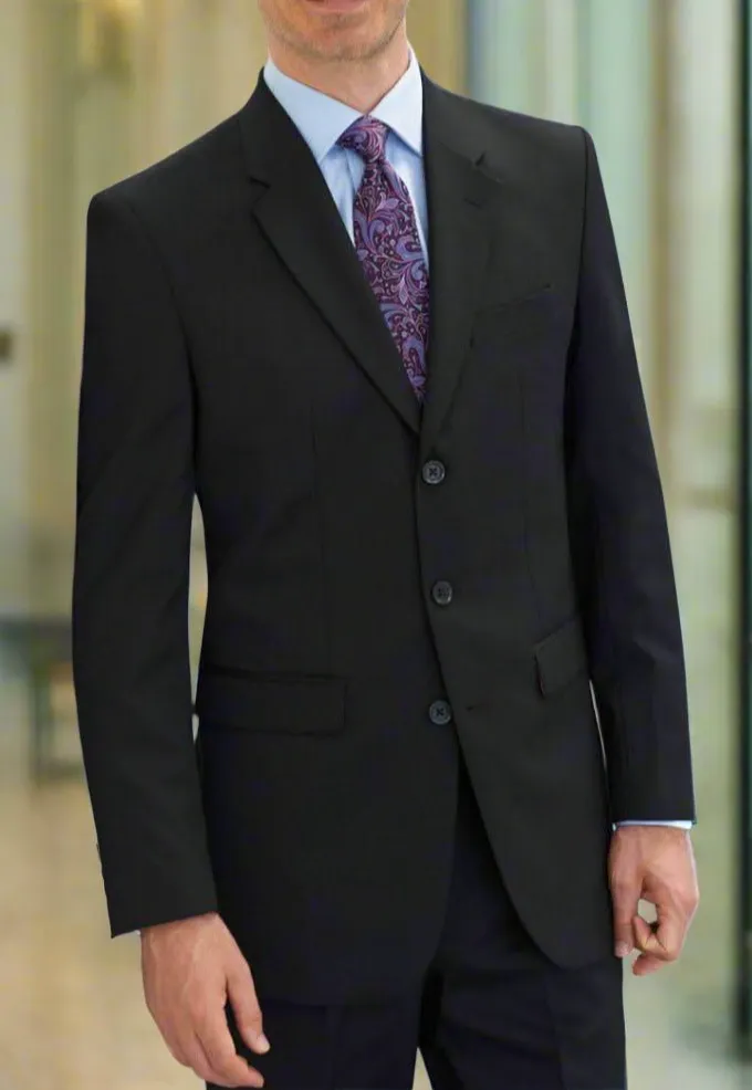 Wool Blend Classic Fit Jacket
