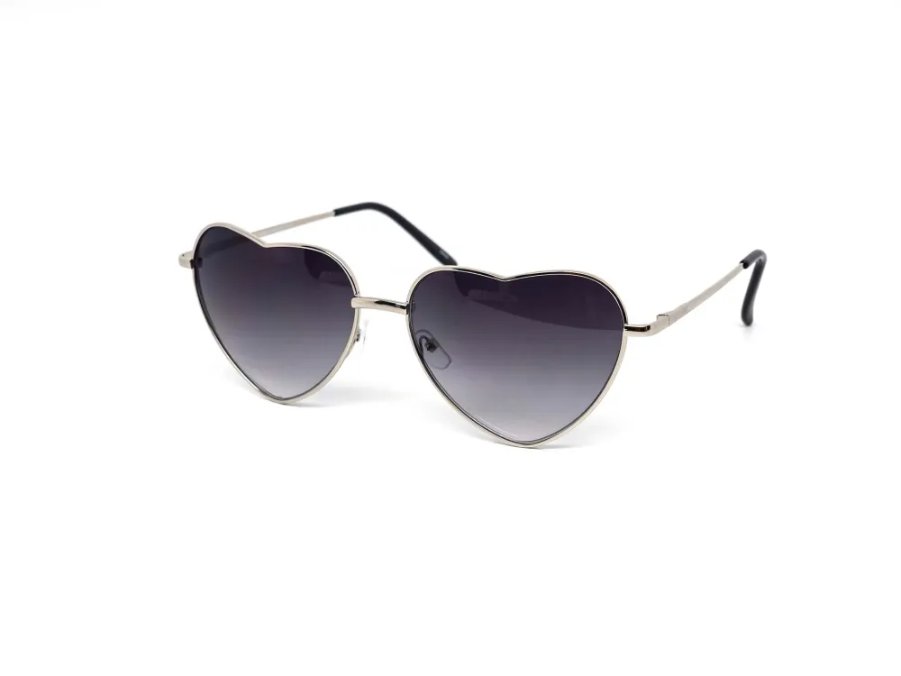 12-Pack Heart Gradient Assorted Sunglasses