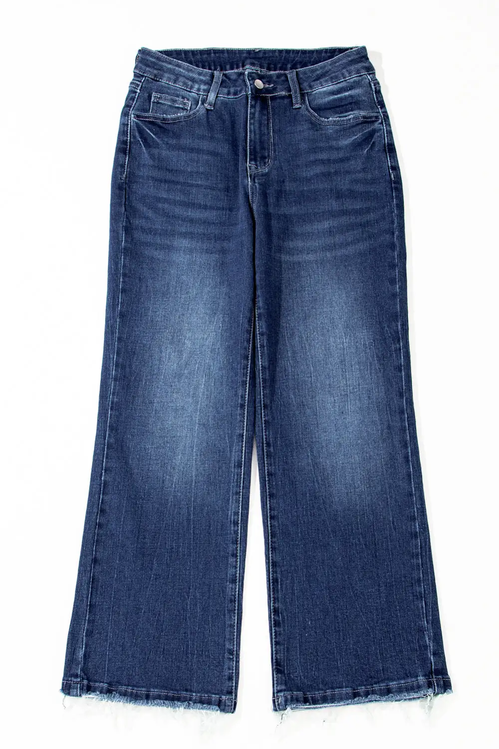 Subtle Texture Relaxed Fit Denim Jeans