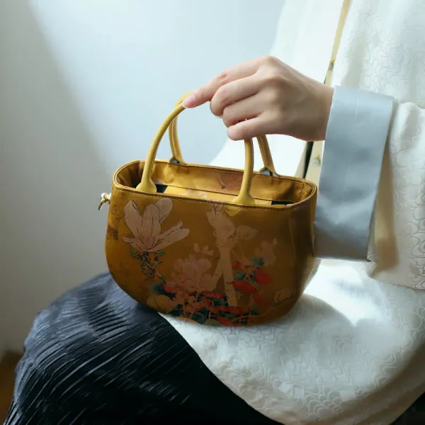 Vintage Flower Bag
