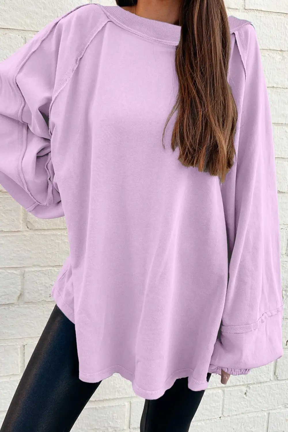Relaxed Patchwork Sweatshirt