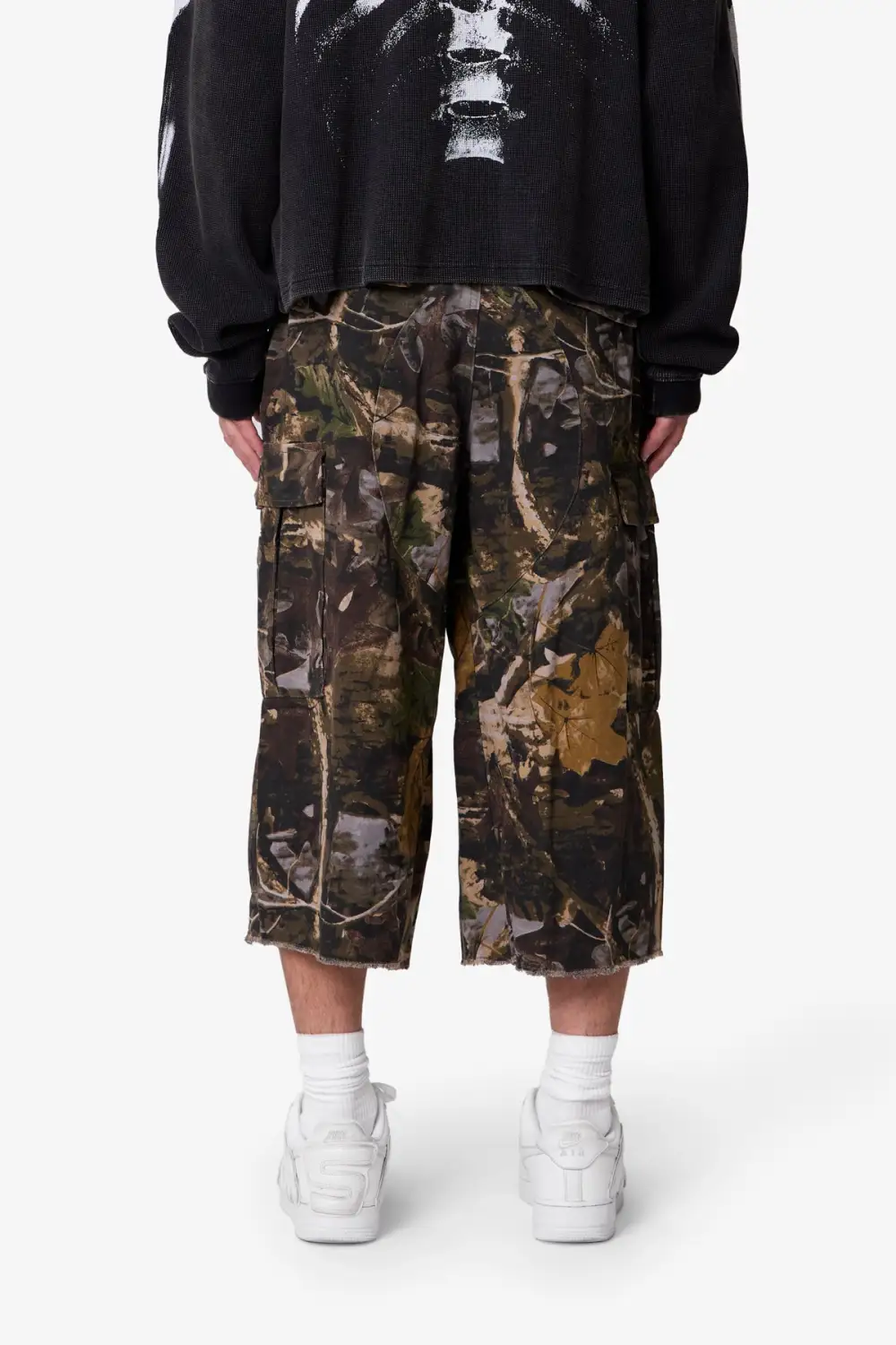 Extra Long Utility Cargo Shorts