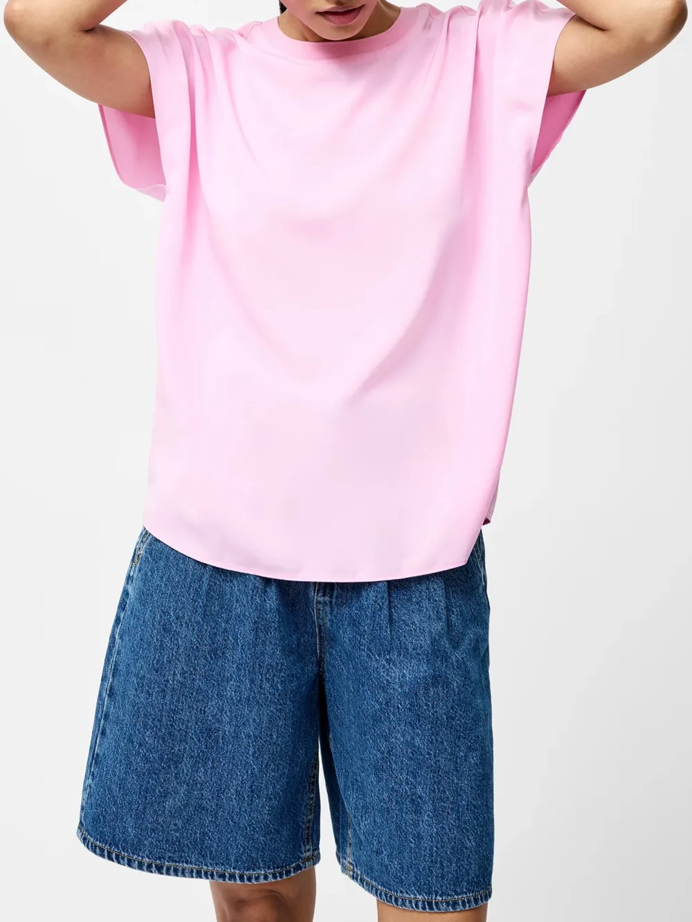 Basic Casual Versatile Short Sleeves