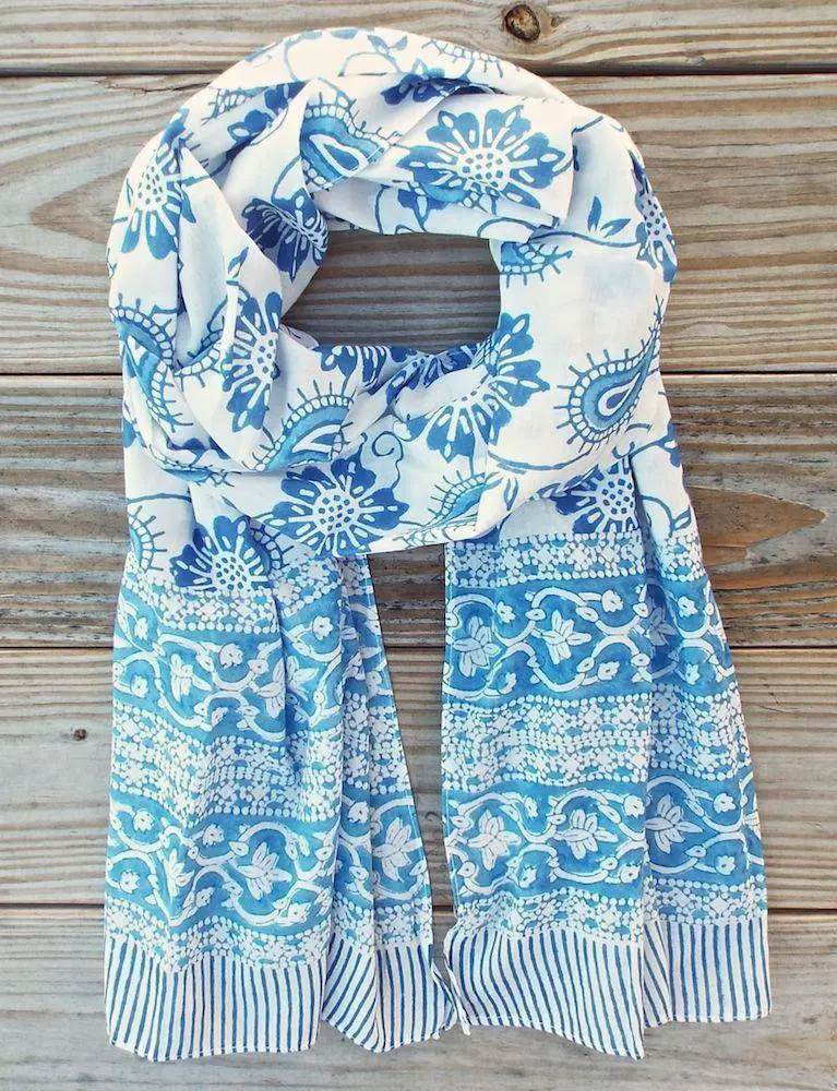 Mom S Favorite Blue Scarf