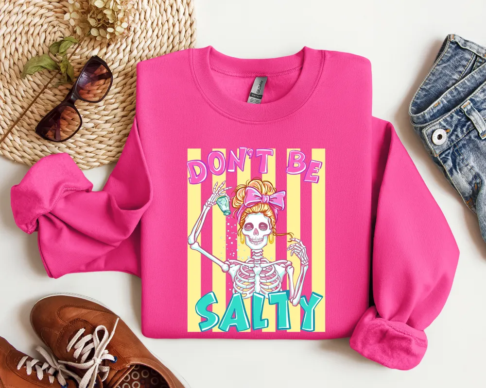 Coastal Attitude Graphic Crewneck Sweatshirt