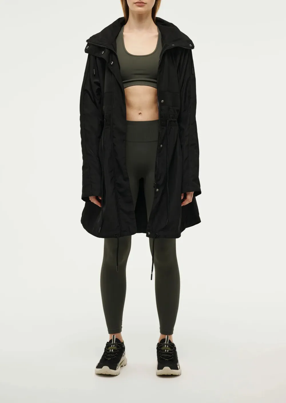MID LENGTH HOODED JACKET