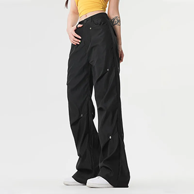 High Waist Parachute Pants