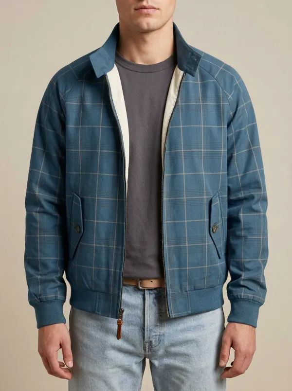 Plaid Harrington Jacket