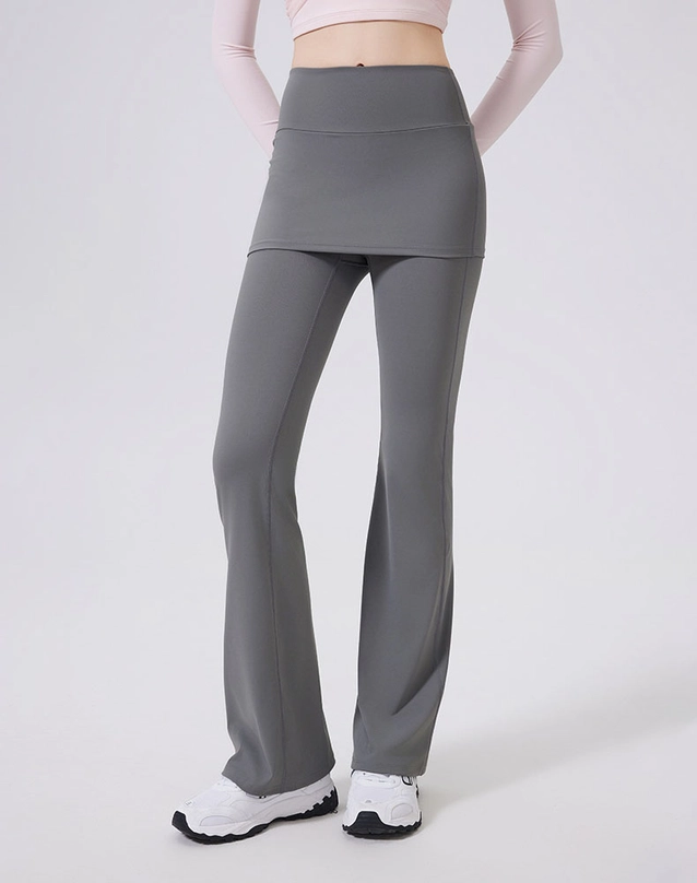 High Waist Flared Pants