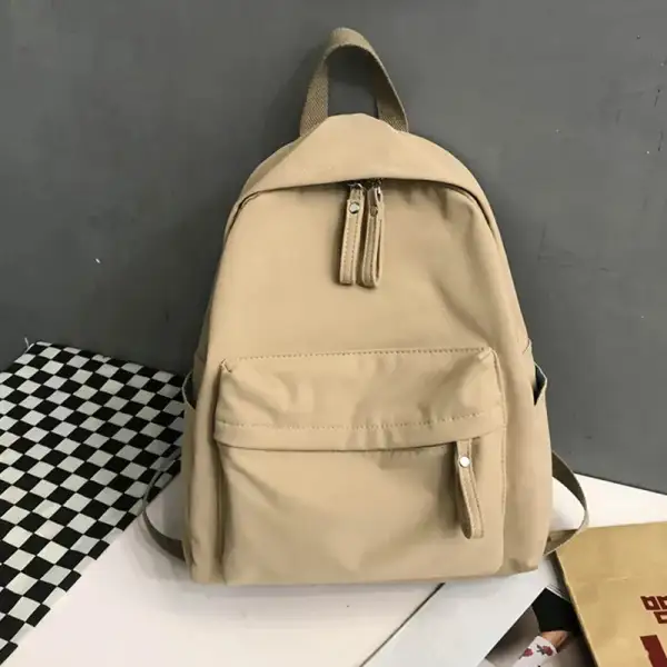Zip Closure Everyday Backpack