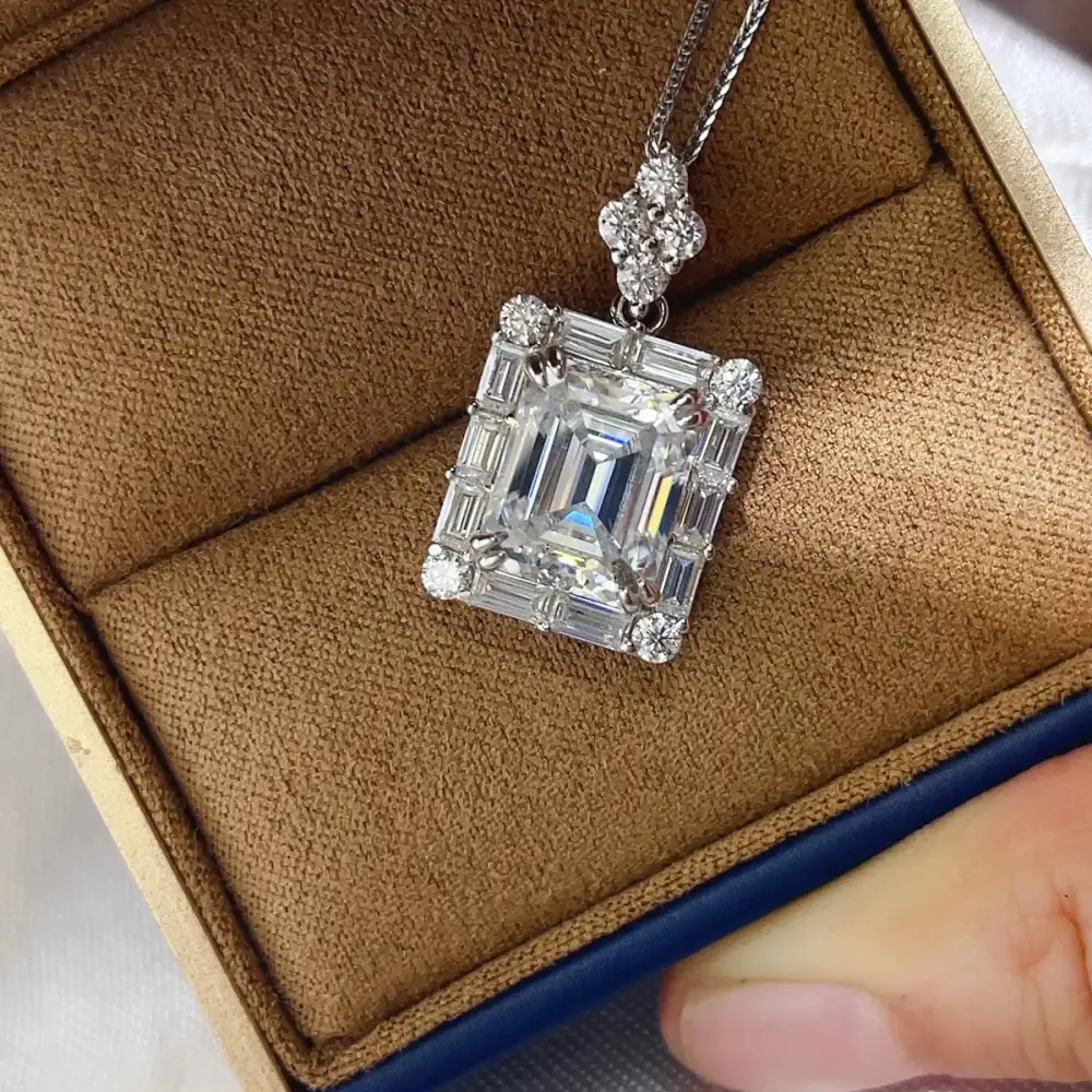 Timeless Glow Sterling Silver Pendant Necklace