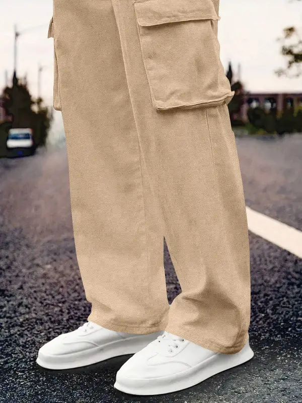 Urban Travel Cotton For Track Cargo Pants