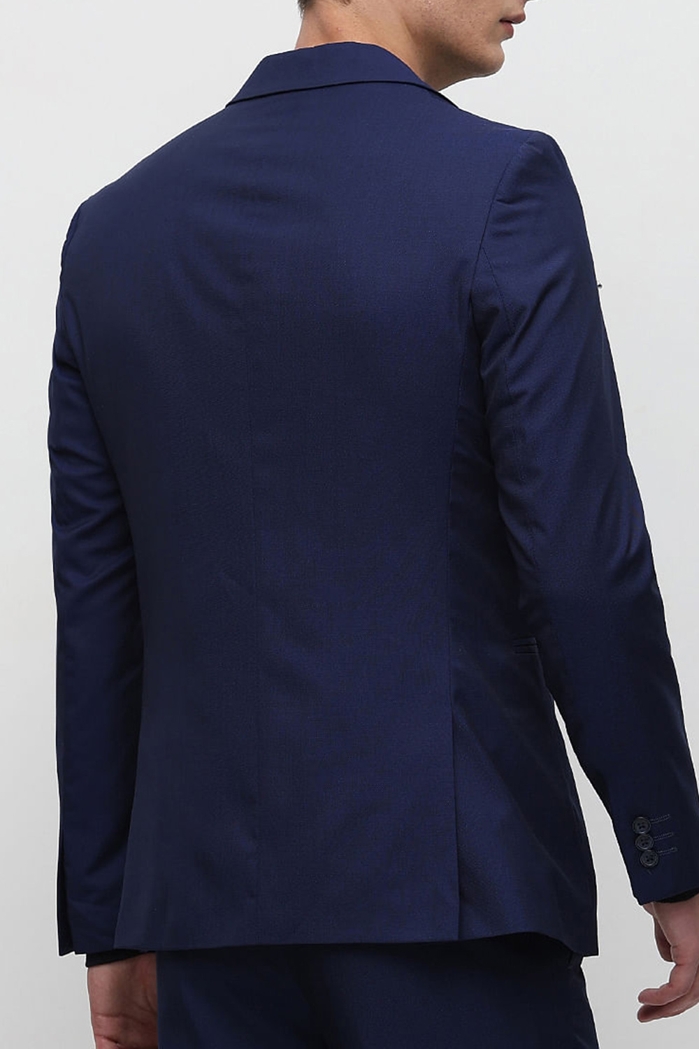 Royal Blue Slim Fit Suit-Set Blazer