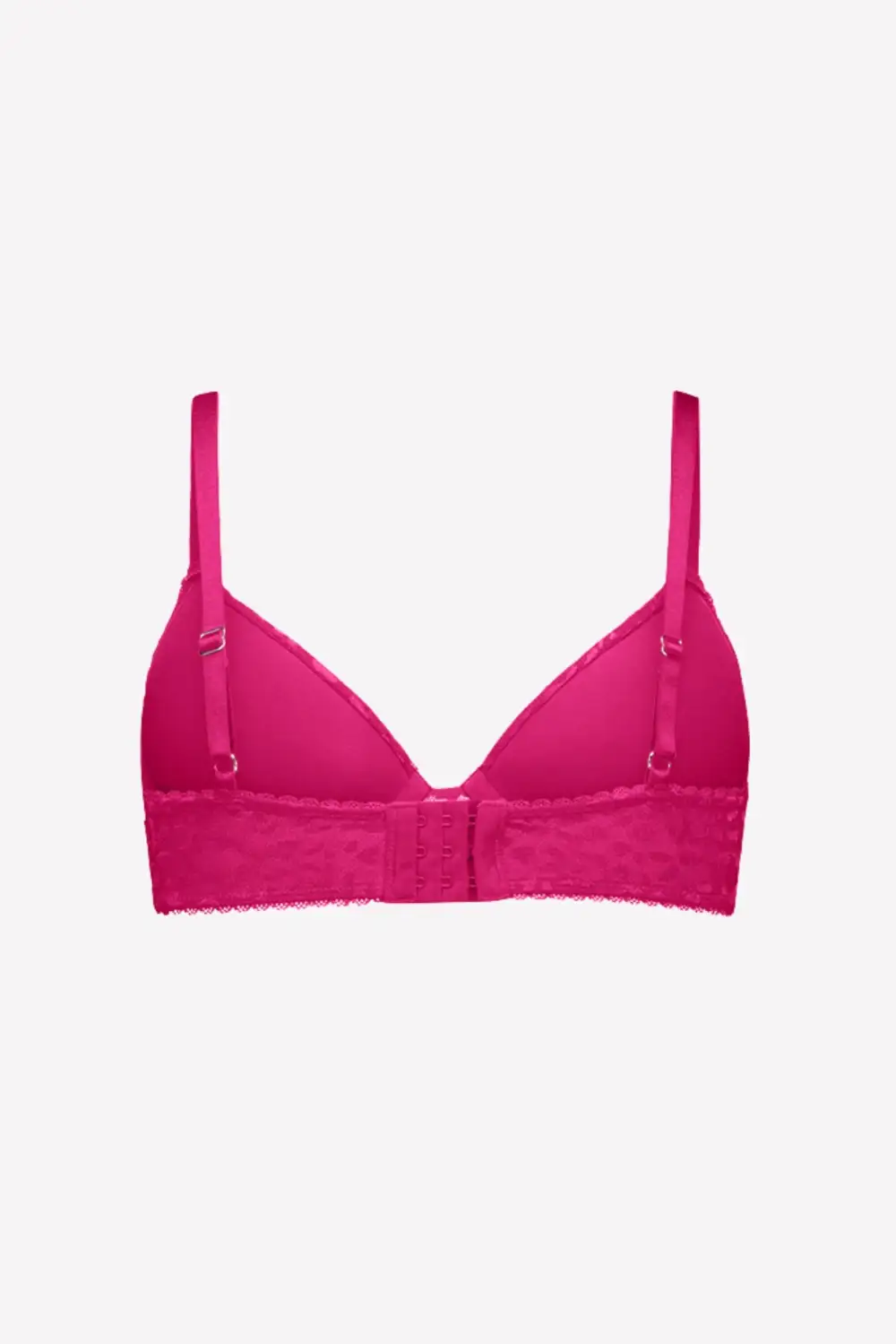 Underwire Lace Padded Demi-Cup Bra