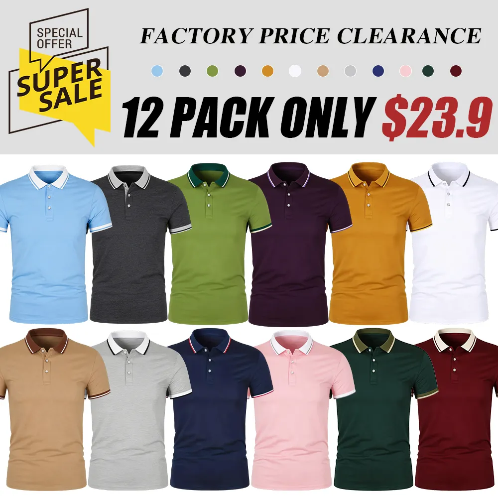 Men’s everyday polo shirts