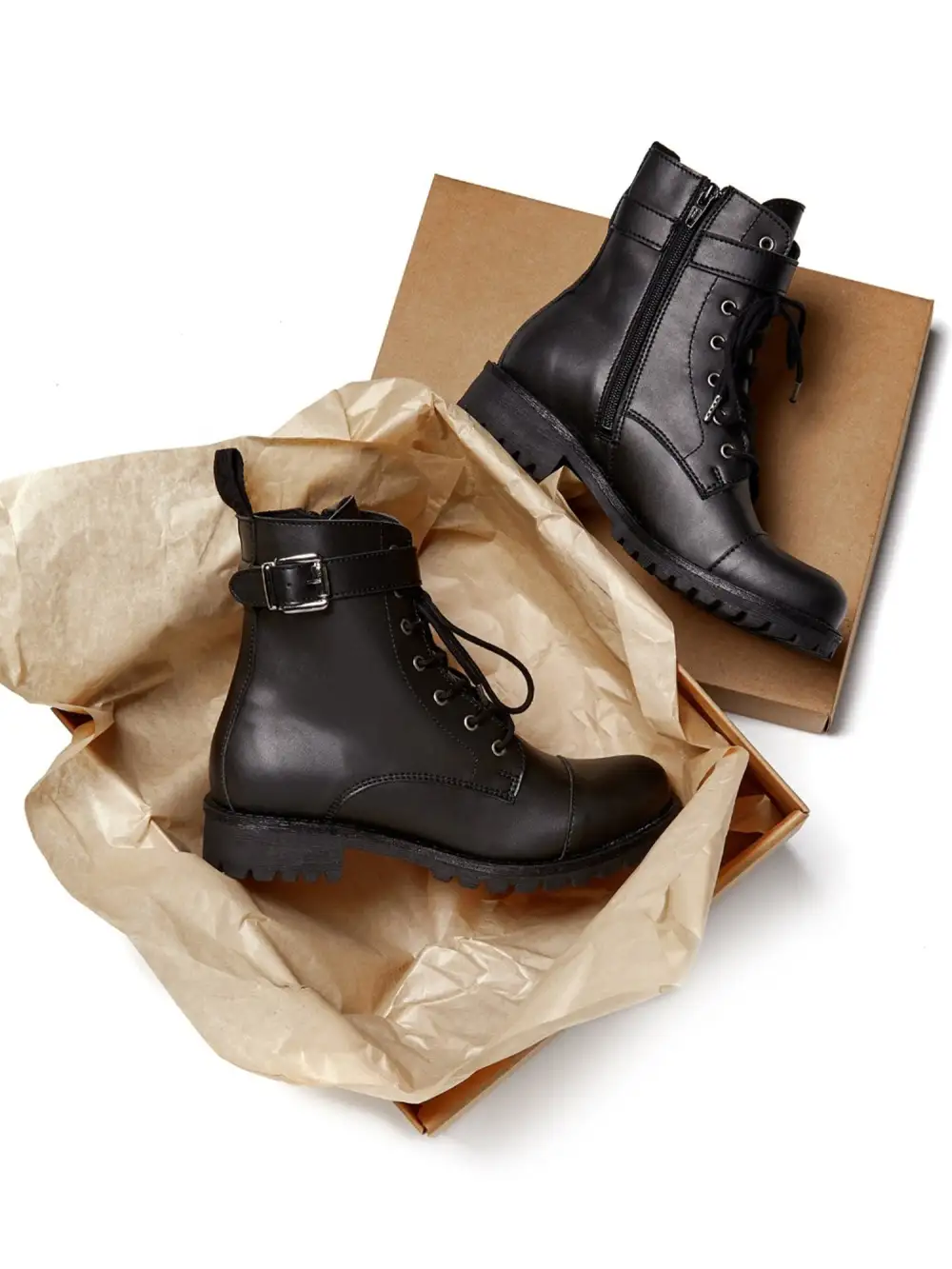 Women's Water Resistant Buckle Everyday Boots